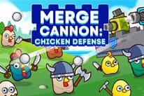 Merge Cannon: Chicken Defense