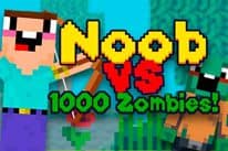 Noob Vs 1000 Zombies!